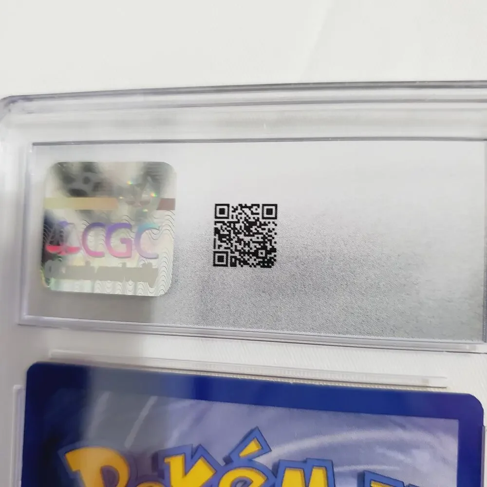 LNew-Vintage '99 Pikachu: Black Star Movie Promo Pokemon CGC Graded 8 EXMT+